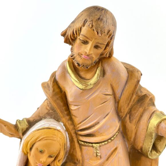 Fontanini Jesus, Mary and Joseph Figurine by Roman Fontanini Heirloom Nativity - Picture 6 of 11